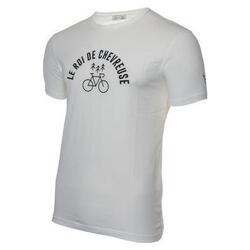 T-Shirt LeBram x Sports d'Époque Roi de Chevreuse Blanc Marshmallow