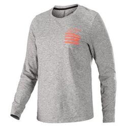 Maillot manches longues femme Alpinestars Merino gris corail XS