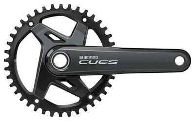 Shimano cues fc-u8000-1 crankset 40t 9/10/11s zwart