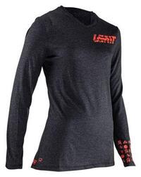 Maillot Manches Longues Femme Leatt MTB Gravity 2.0 Noir