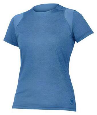 Endura Damen SingleTrack Jersey Trikot Blue steel