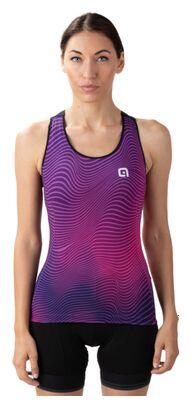 Alé Onda Top Smanicato Viola.