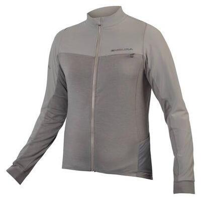Endura GV500 Langarmtrikot Grau