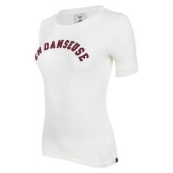 T-Shirt Manches Courtes Femme LeBram En Danseuse Blanc Marshmallow