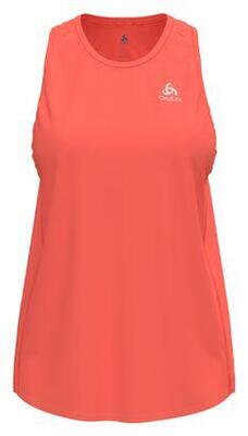 Damen Running Top Odlo Zeroweight Chill-Tec Coral