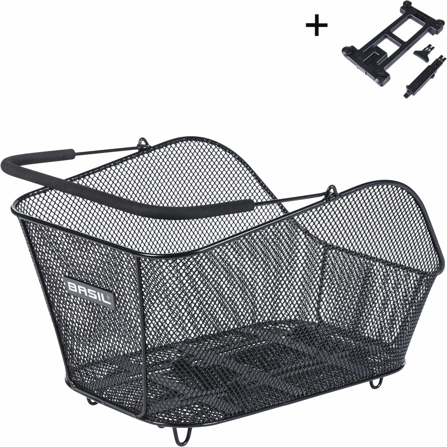 Panier vélo arrière avec plaque Basil Icon M Avec Mik 2.0 2/2