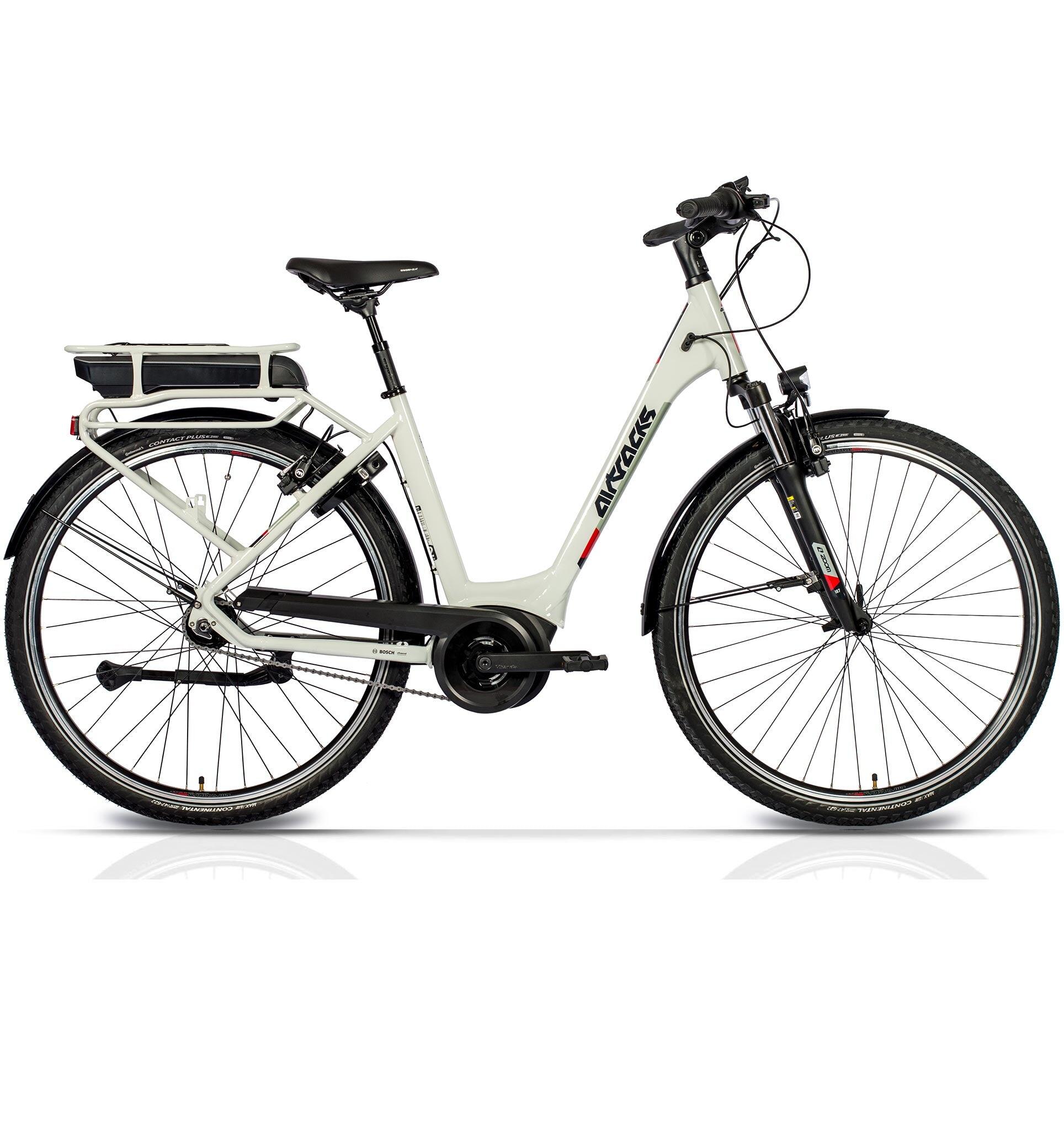 AIRTRACKS 28" E-BIKE STADSFIETS V-TRON RACK BOSCH ACTIVE LINE 400 WH 7 SPEED SHIMANO NEXUS
