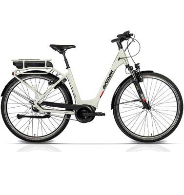 28" e-bike stadsfiets v-tron rack bosch active line 400 wh 7 speed shimano nexus