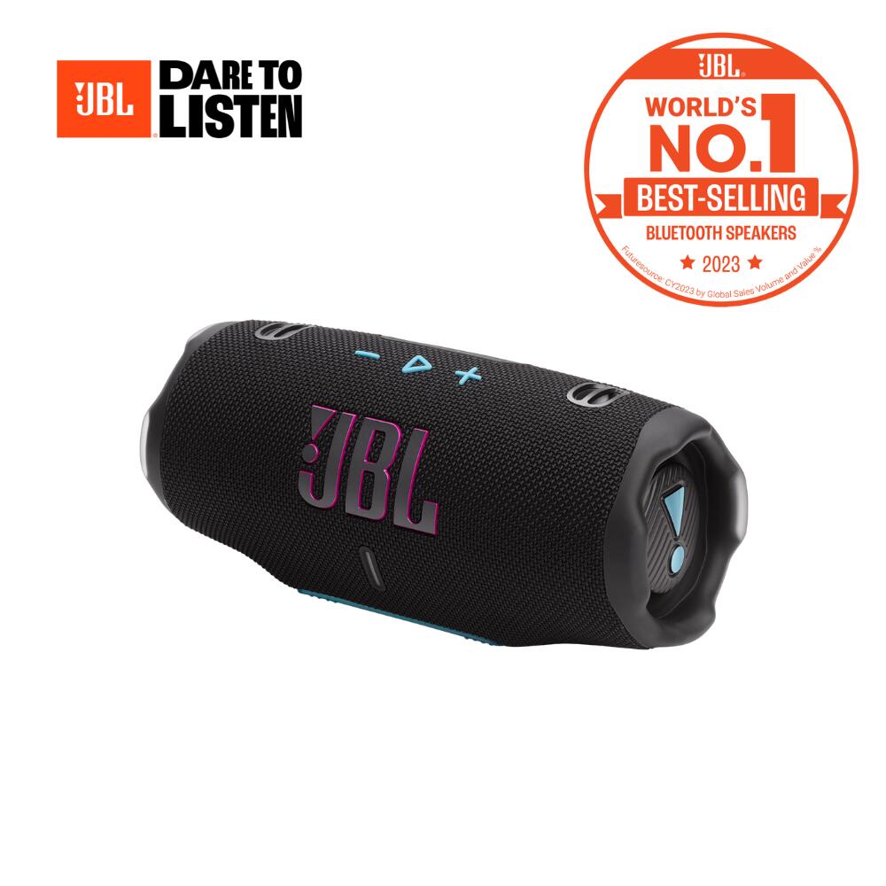 Online Exclusive】Charge 6 Portable Bluetooth Speake - Black
