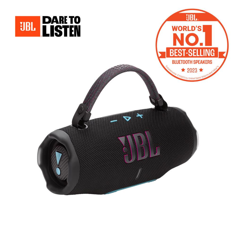 Online Exclusive】Charge 6 Portable Bluetooth Speake - Black Orange