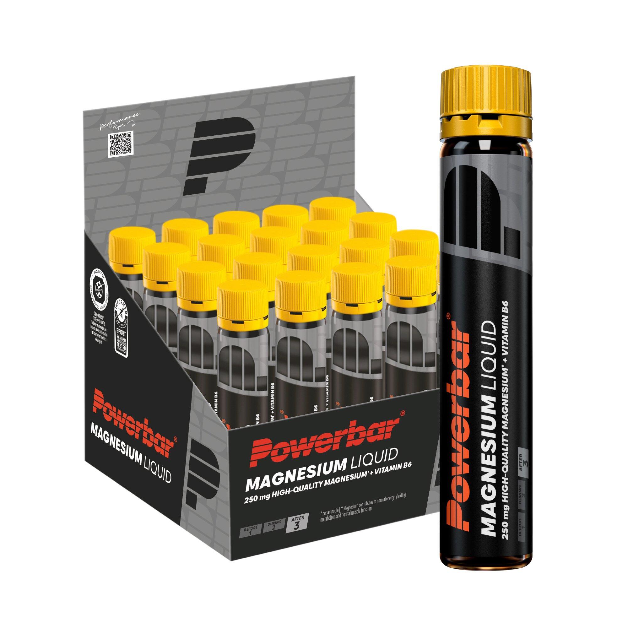 POWERBAR Powerbar Magnesium Liquid Ampoules (20x25ml) Unflavoured