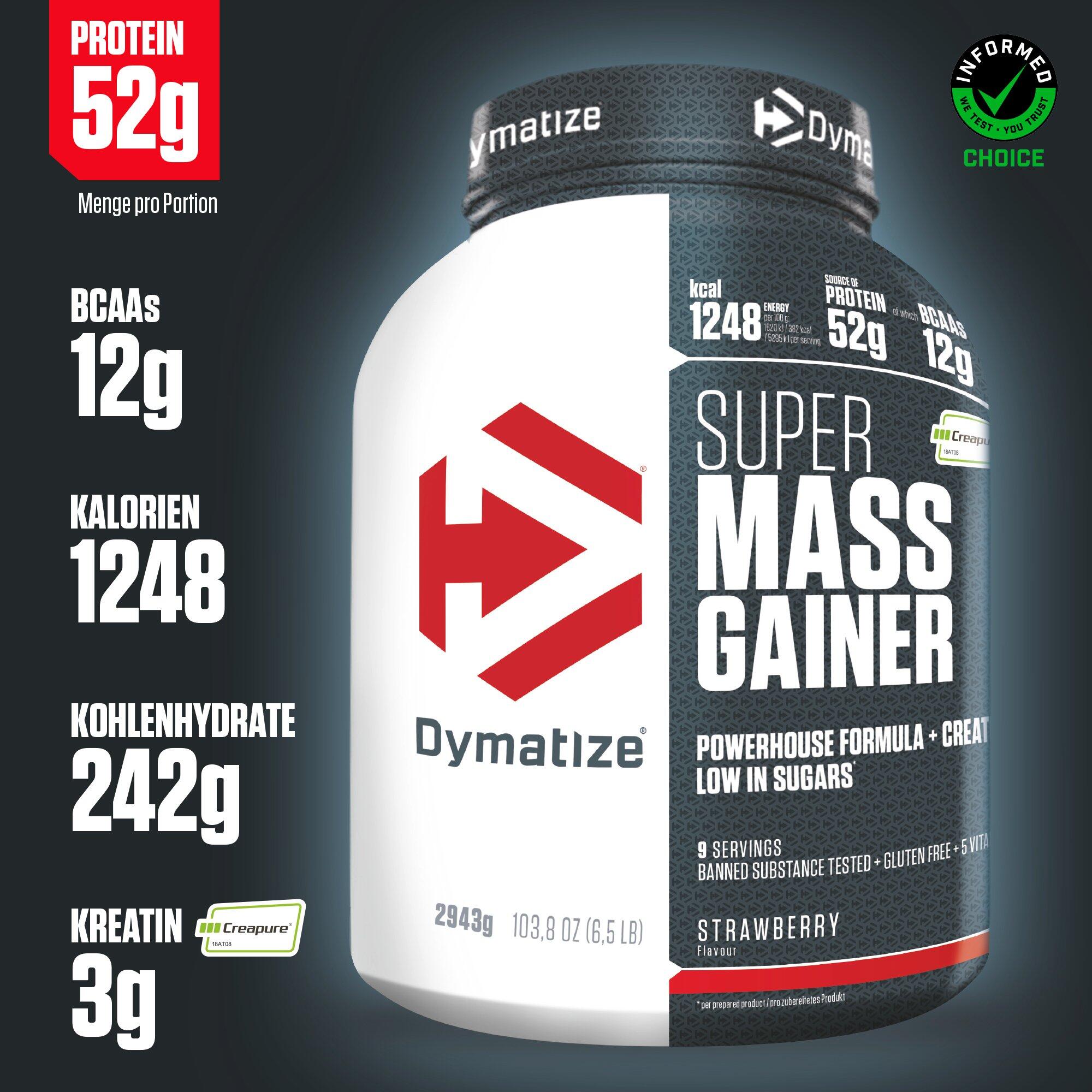 Super Mass Gainer pot poudre whey + créatine  (prise de masse) 2/7