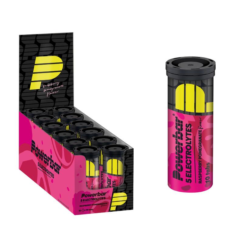 5 Electrolytes 10caps Powerbar (lot de 12)