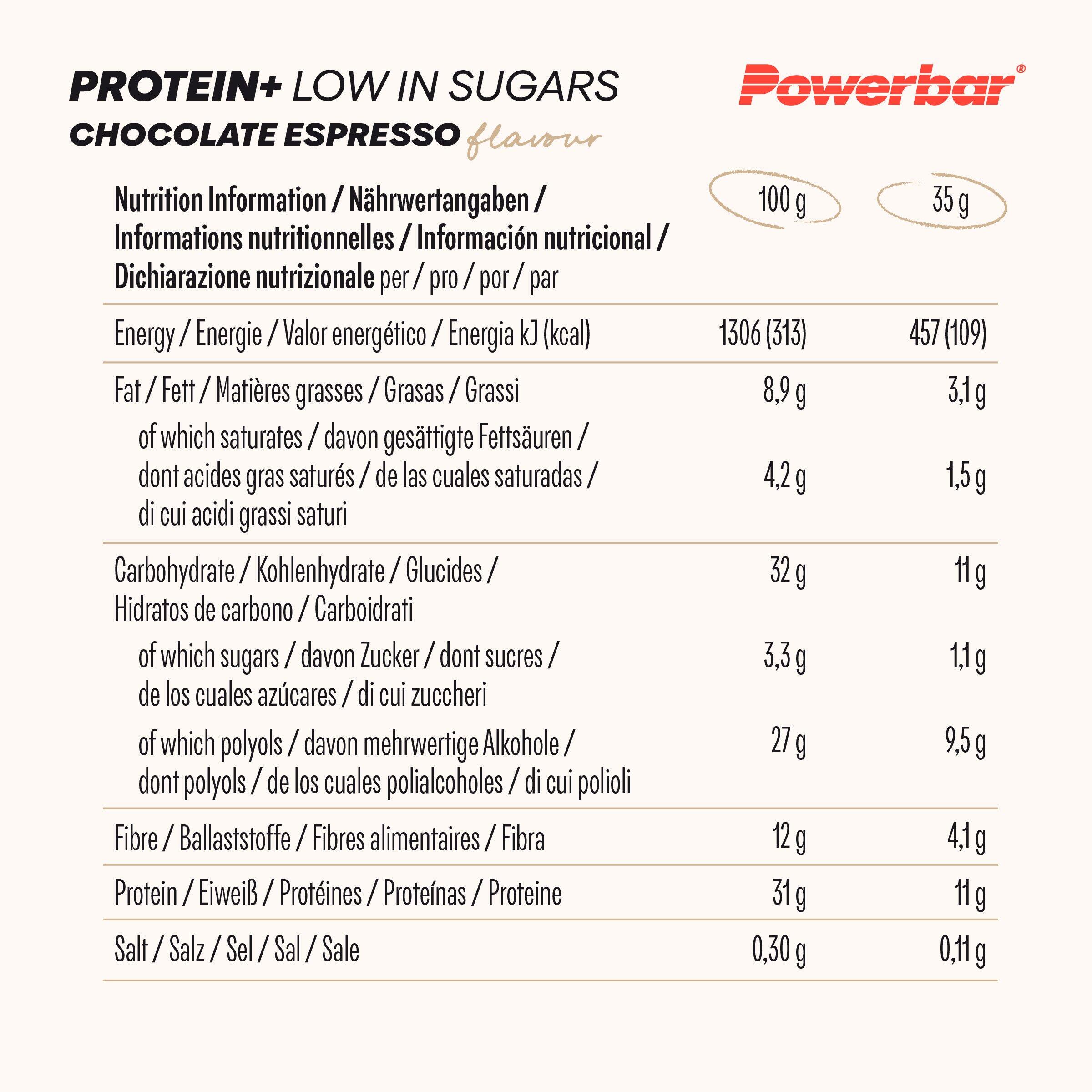 Powerbar 35g eiwitreep (verpakking van 16) 4/7