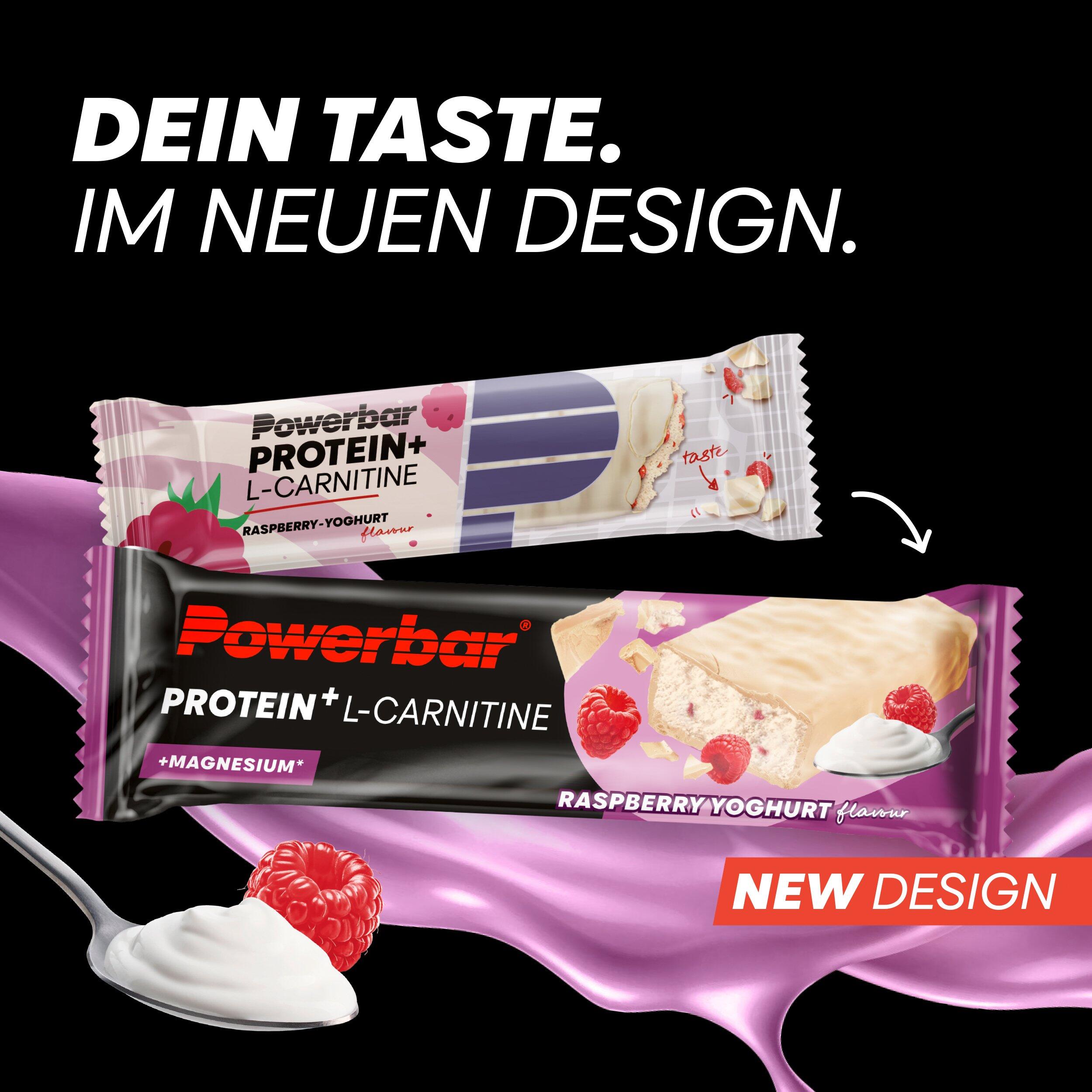 Barretta proteica alla L-Carnitina 35g Powerbar al lampone (confezione da 30) 2/7