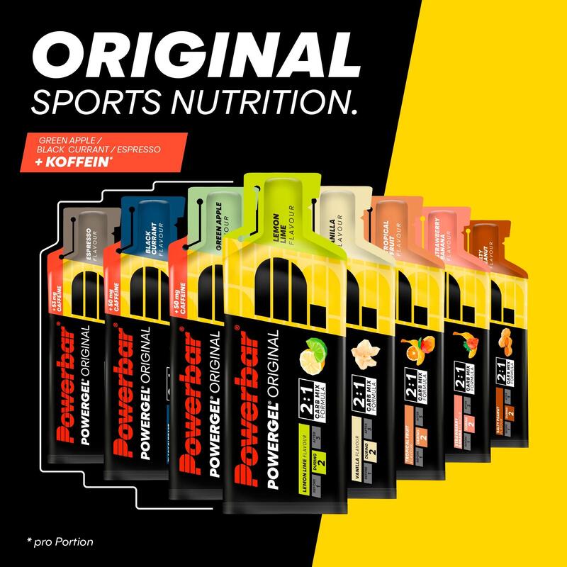 Powerbar PowerGel (24x41g) Strawberry Banana - Energia i wytrzymałość
