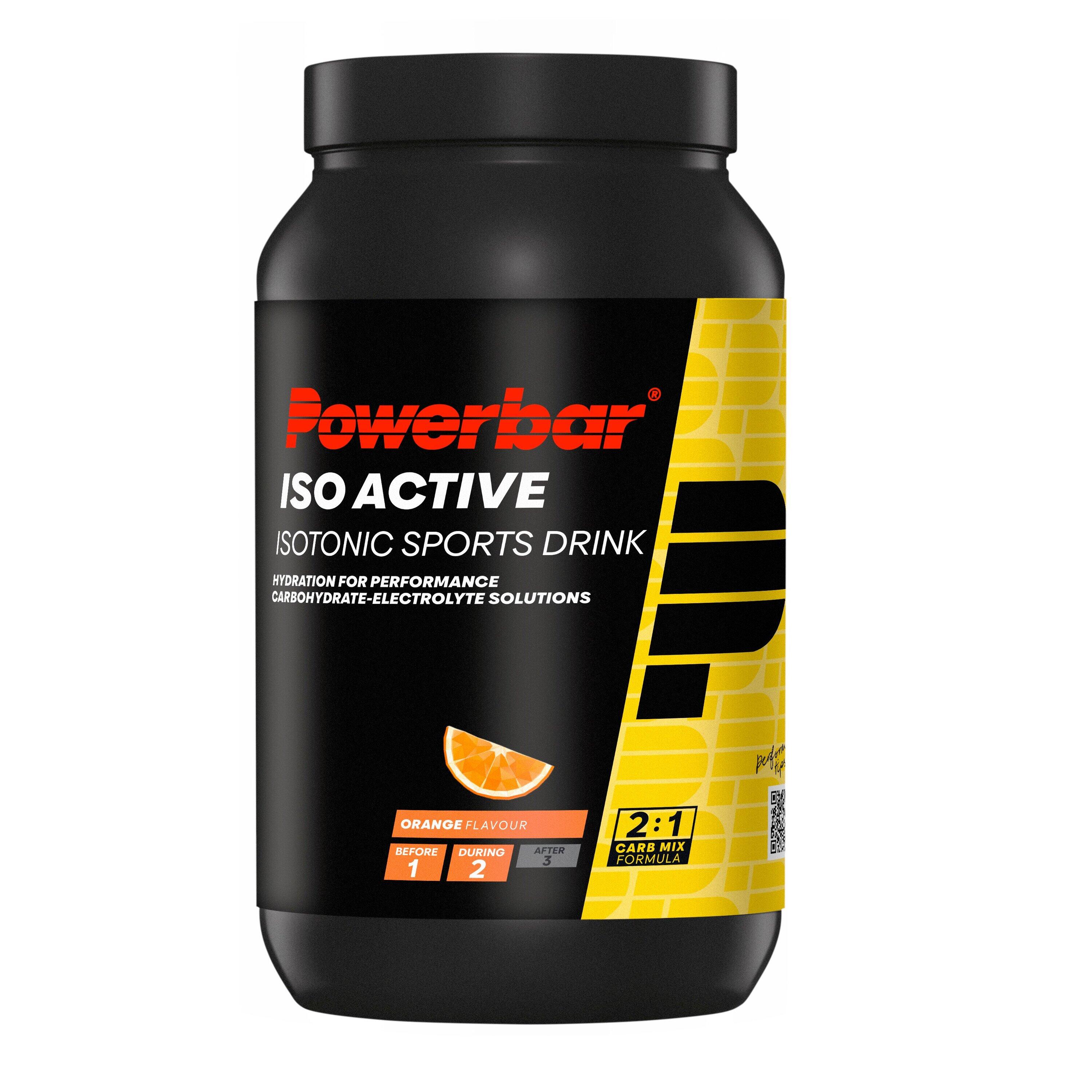 POWERBAR Powerbar Isoactive Orange 1320g - Isotonisches Sportgetrank - 5 Elektrolyte