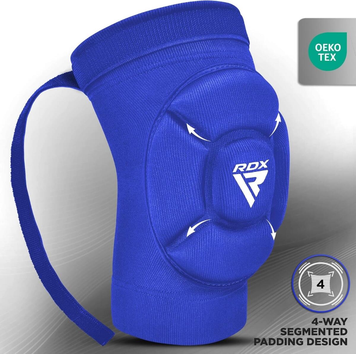 Ellenbogenschutz – RDX – Blau/Weiss – L 6/7