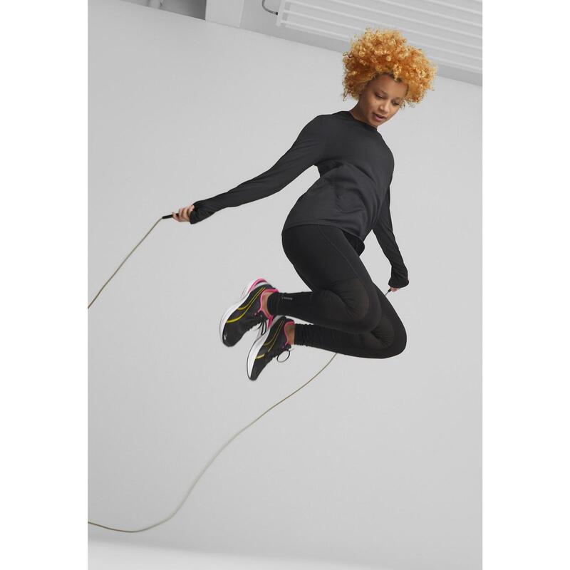 Run Favourite Regular Rise Long Lauf-Leggings Damen PUMA Black