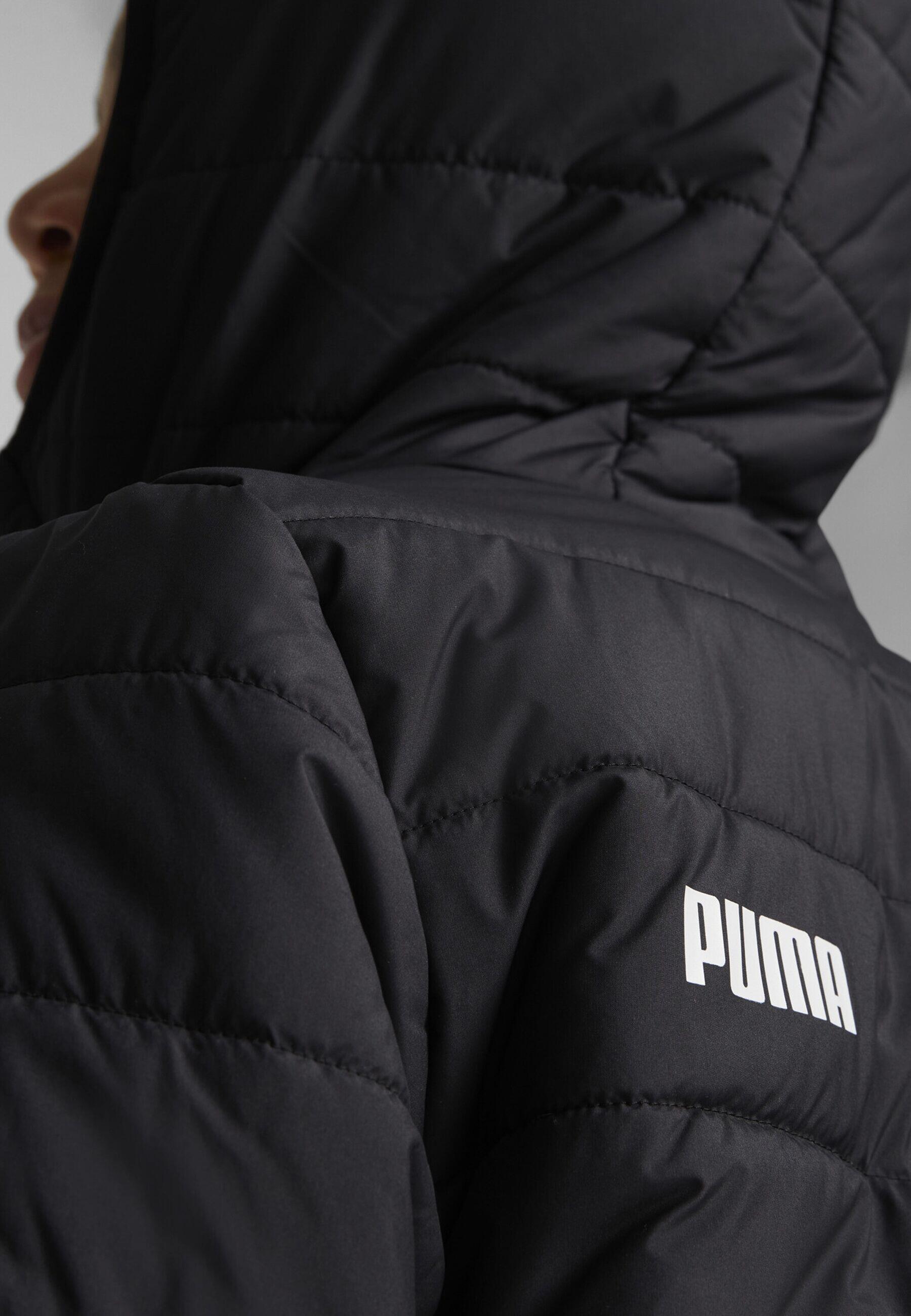 Młodzieżowa ocieplana kurtka Essentials PUMA Black 2/7