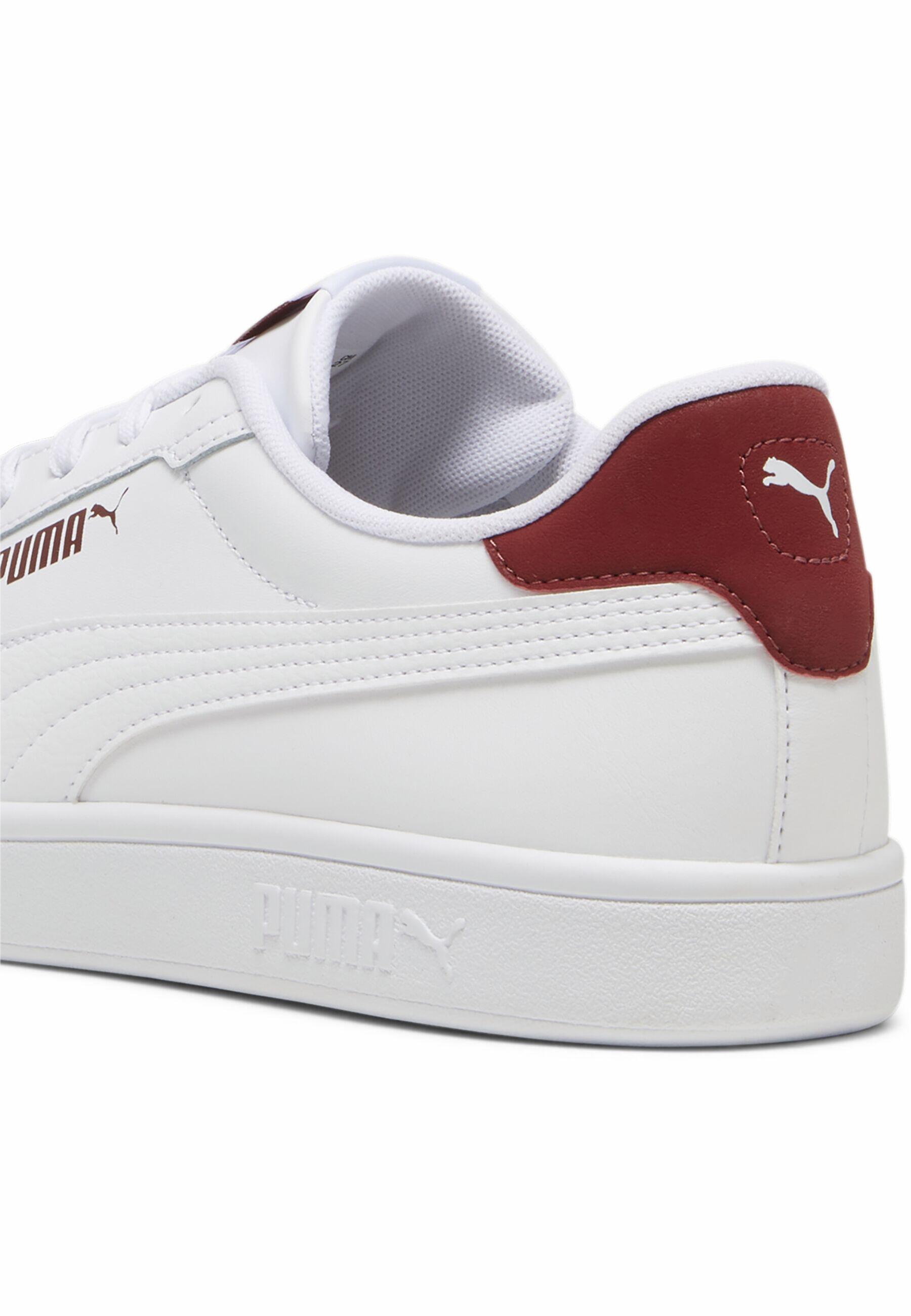 Smash 3.0 L Sneakers Erwachsene PUMA White Intense Red 2/7
