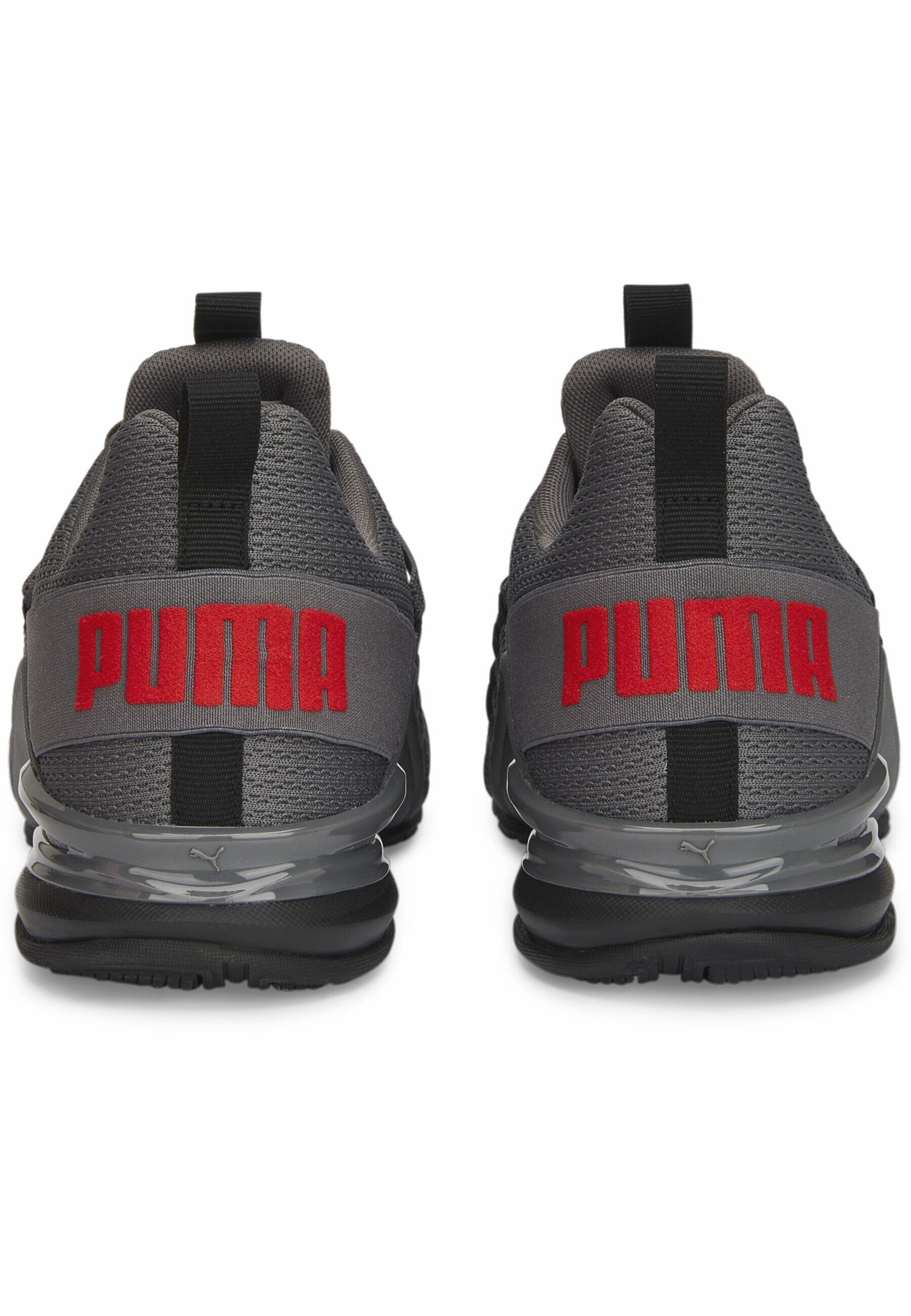 PUMA Zapatillas de running Hombre Axelion Refresh PUMA Black Cool Dark Gray Red