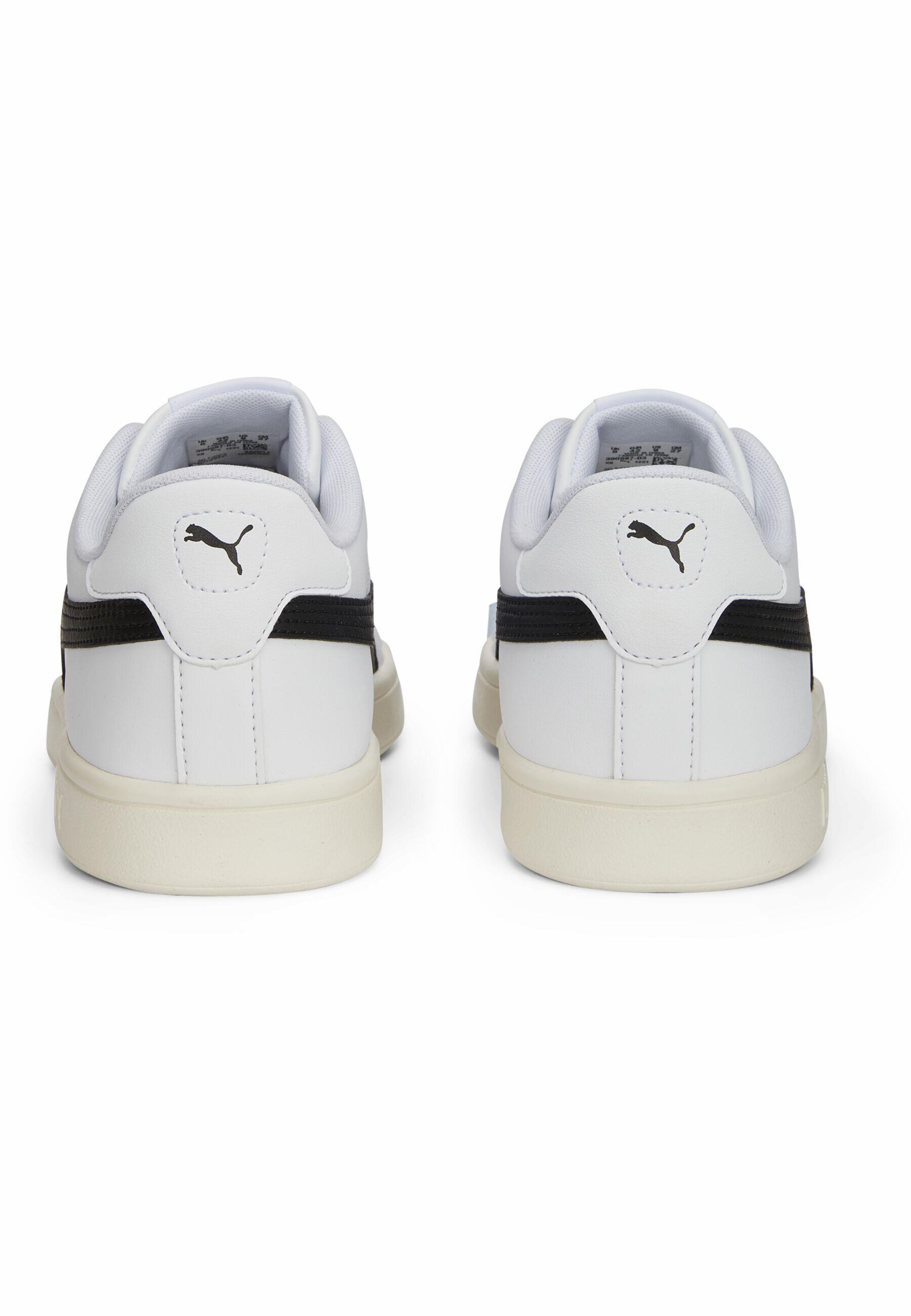 PUMA Zapatillas Smash 3.0 L PUMA White Black Gold Frosted Ivory beige