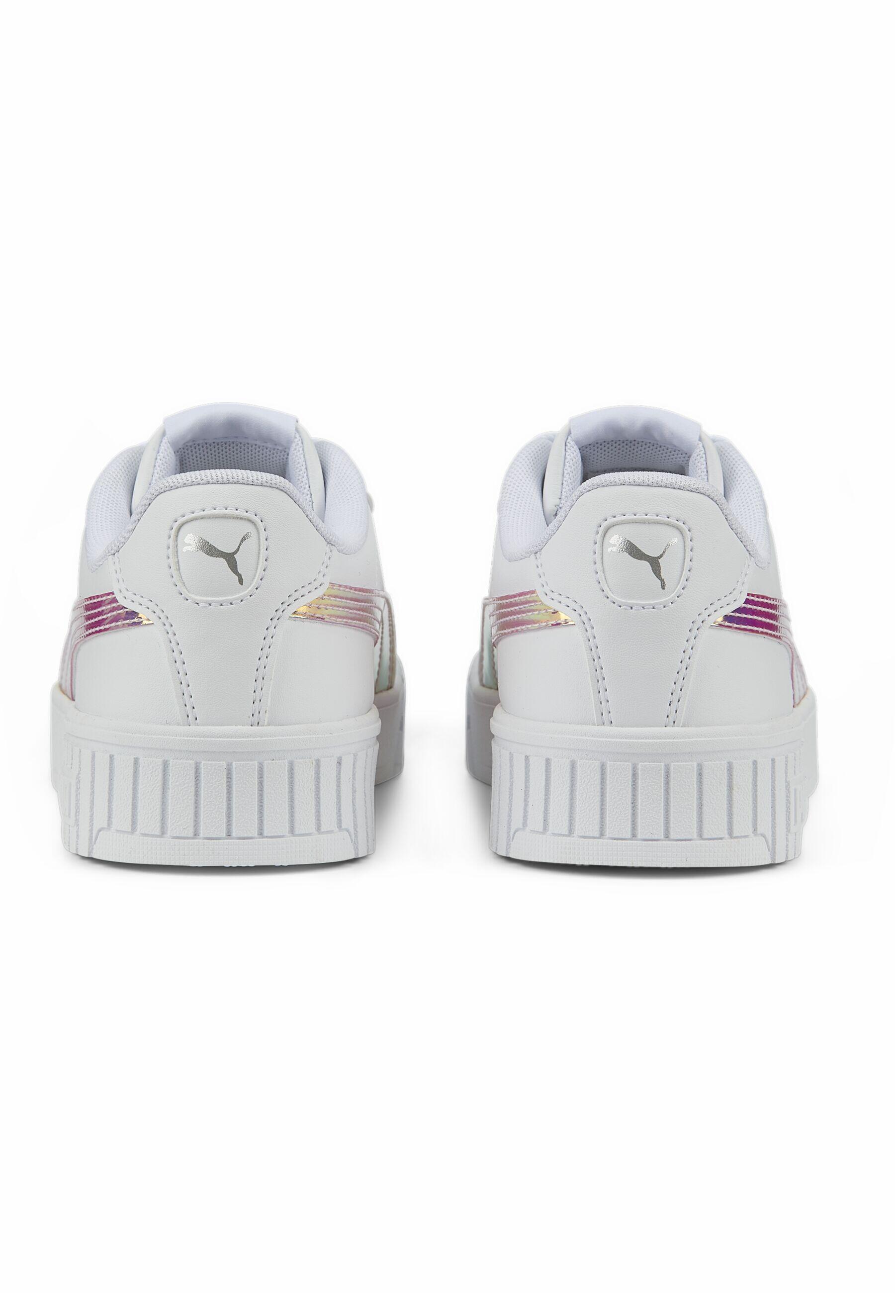 Carina 2.0 Holo Sneakers Mädchen PUMA White Silver Gray 2/6