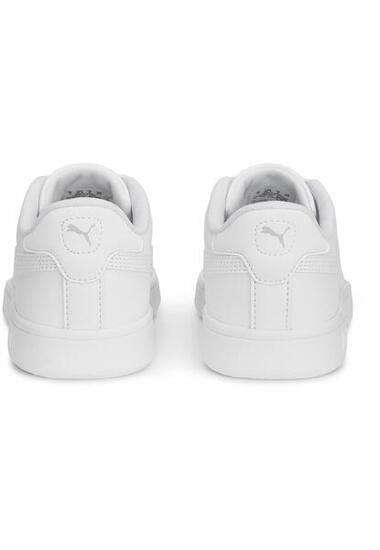 Baskets en cuir Smash 3.0 Enfant et Adolescent PUMA White Cool Light Gray