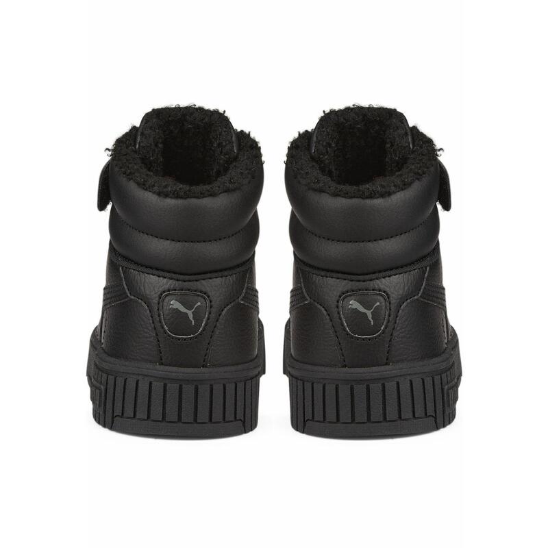 Dětské zimní tenisky Carina 2.0 Mid PUMA Black Dark Shadow Gray