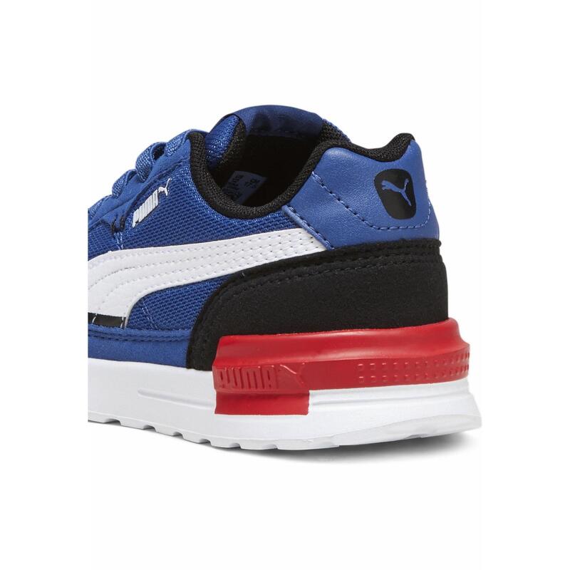 Dětské tenisky Graviton AC PUMA Clyde Royal White Black Blue
