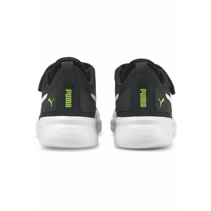Dětské tenisky Flyer Runner V PUMA Green Flash White Black