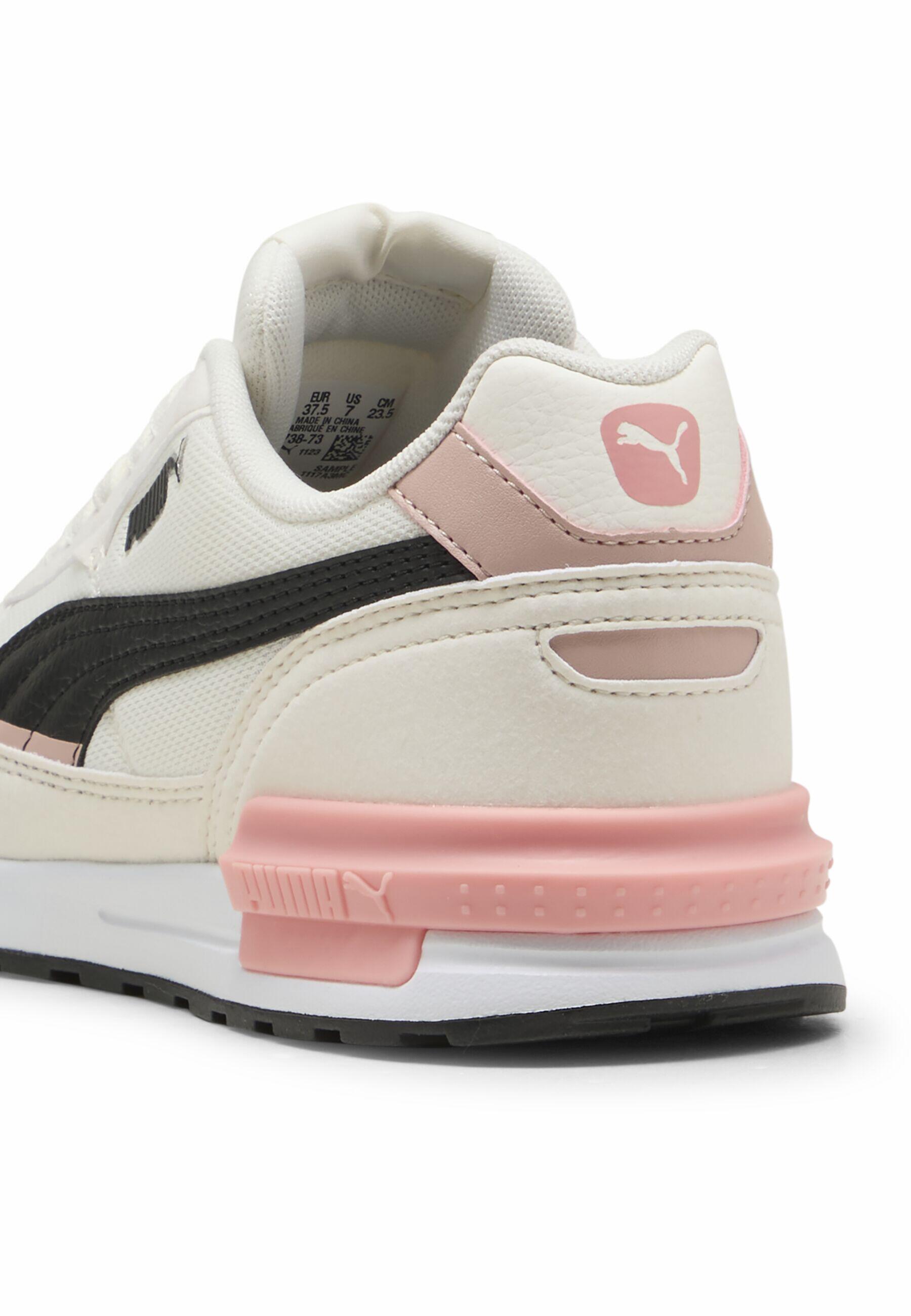 PUMA Graviton sportschoenen PUMA Warm White Black Rose Quartz Pink