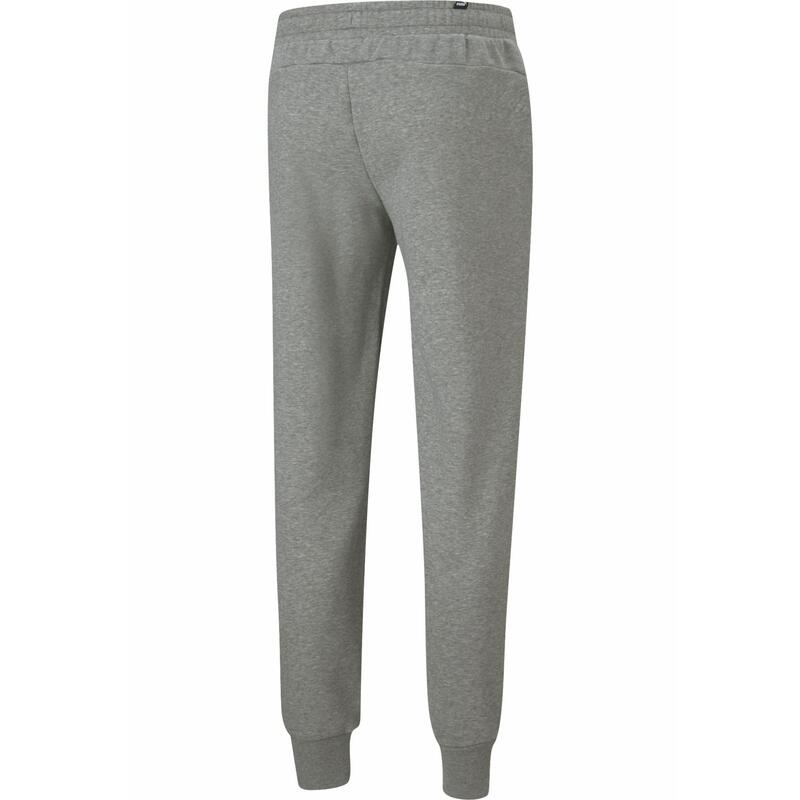 Pantaloni de trening Essentials Logo pentru bărbați PUMA Medium Gray Heather