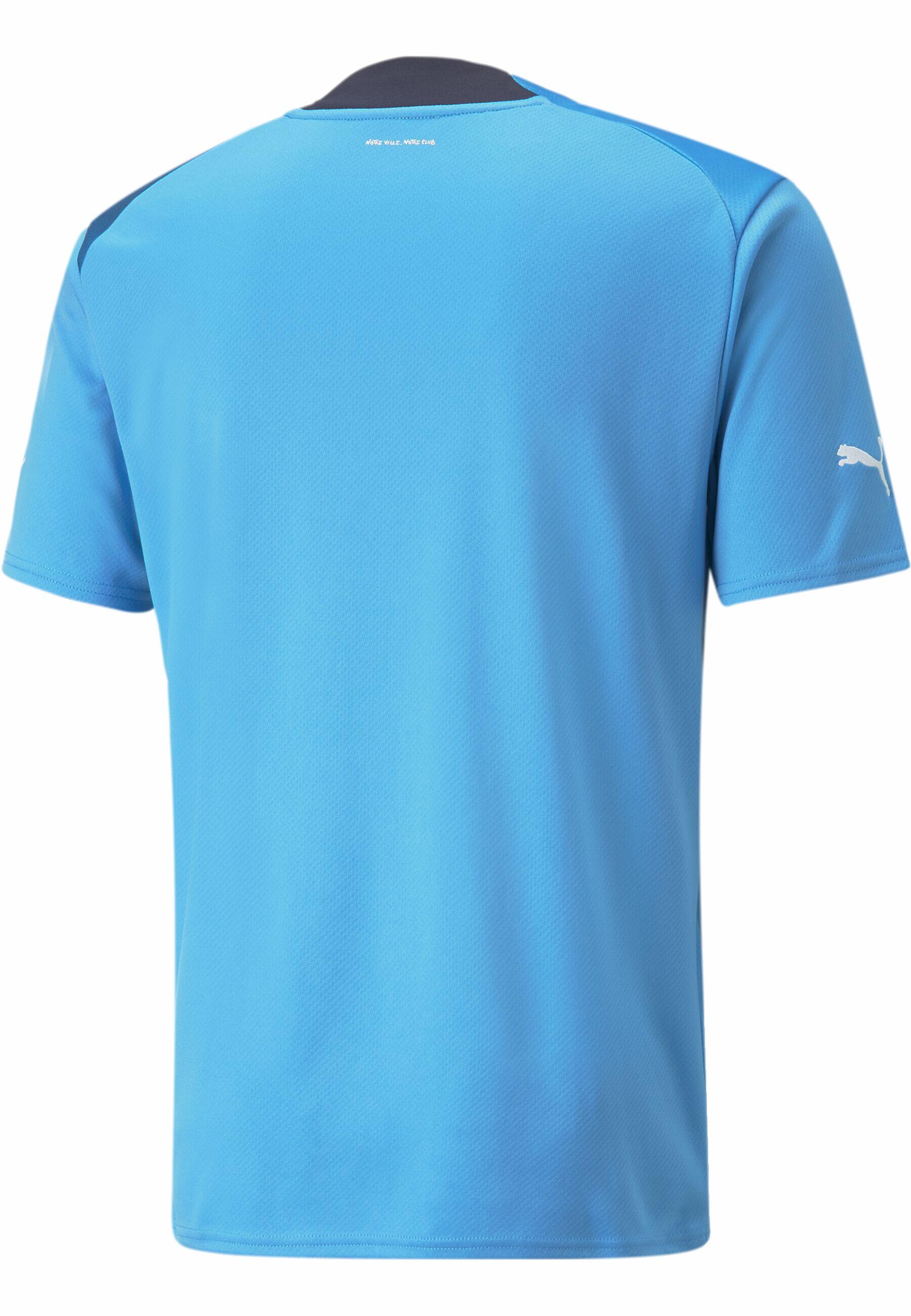 Olympique de Marseille Derde 22/23 Replica Jersey Heren PUMA Bleu Azur Blue 4/7