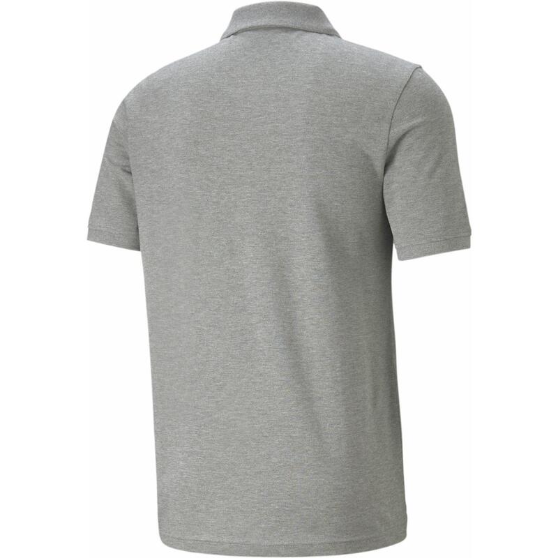 Essentials Pique Polo ing férfiak PUMA Medium Gray Heather