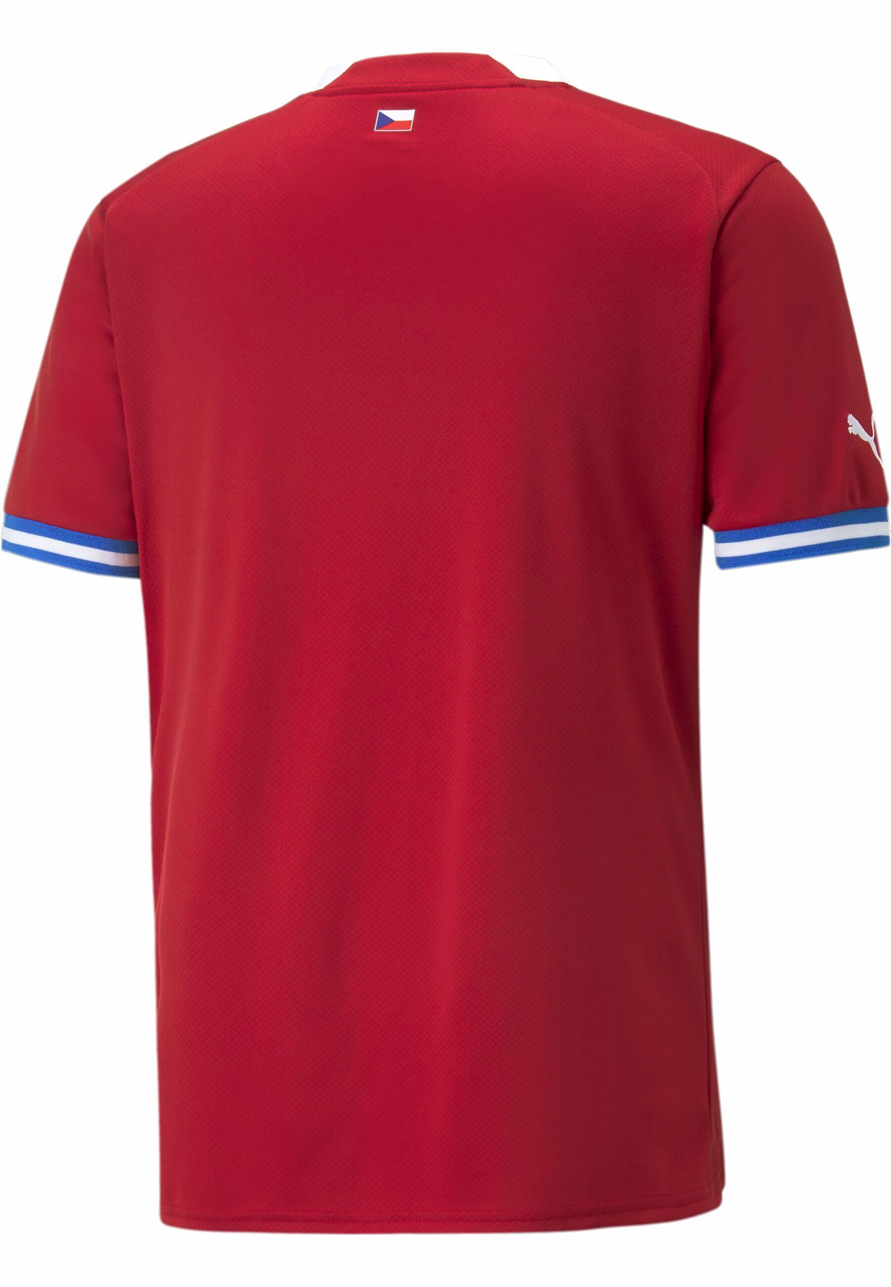 Maillot Home République Tchèque 2024 Homme PUMA Chili Pepper Red 1/6