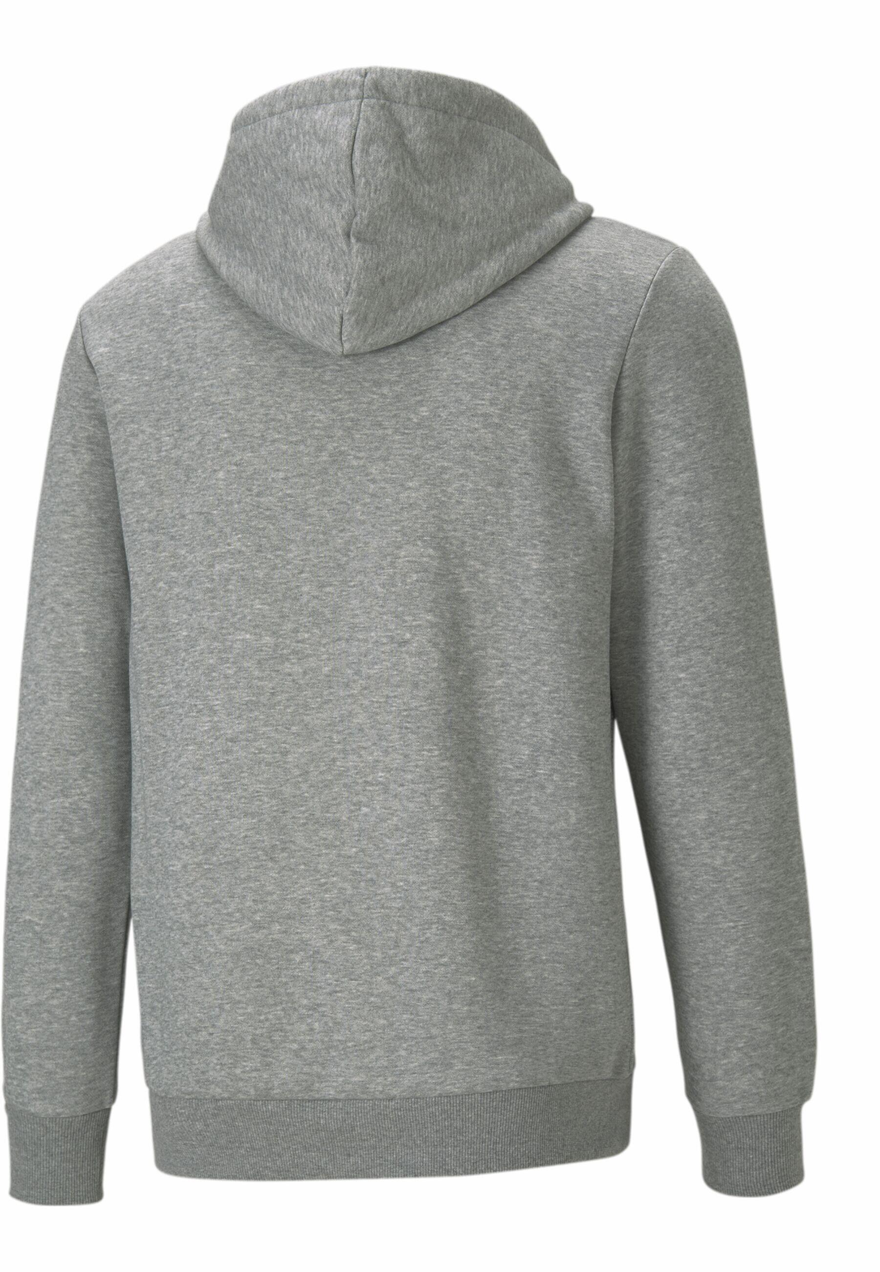 Hoodie à gros logo Essentials+ Homme PUMA Medium Gray Heather 3/7
