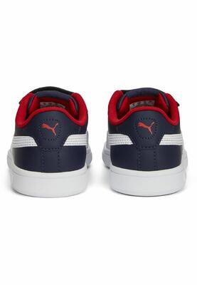 Smash 3.0 leren v sneakers voor kinderen puma