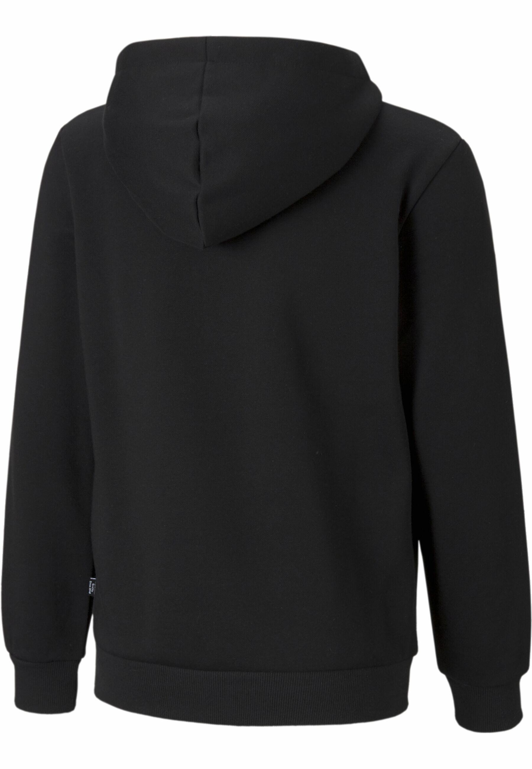 Casaco com capuz com logótipo grande Essentials para jovens PUMA Black 2/5