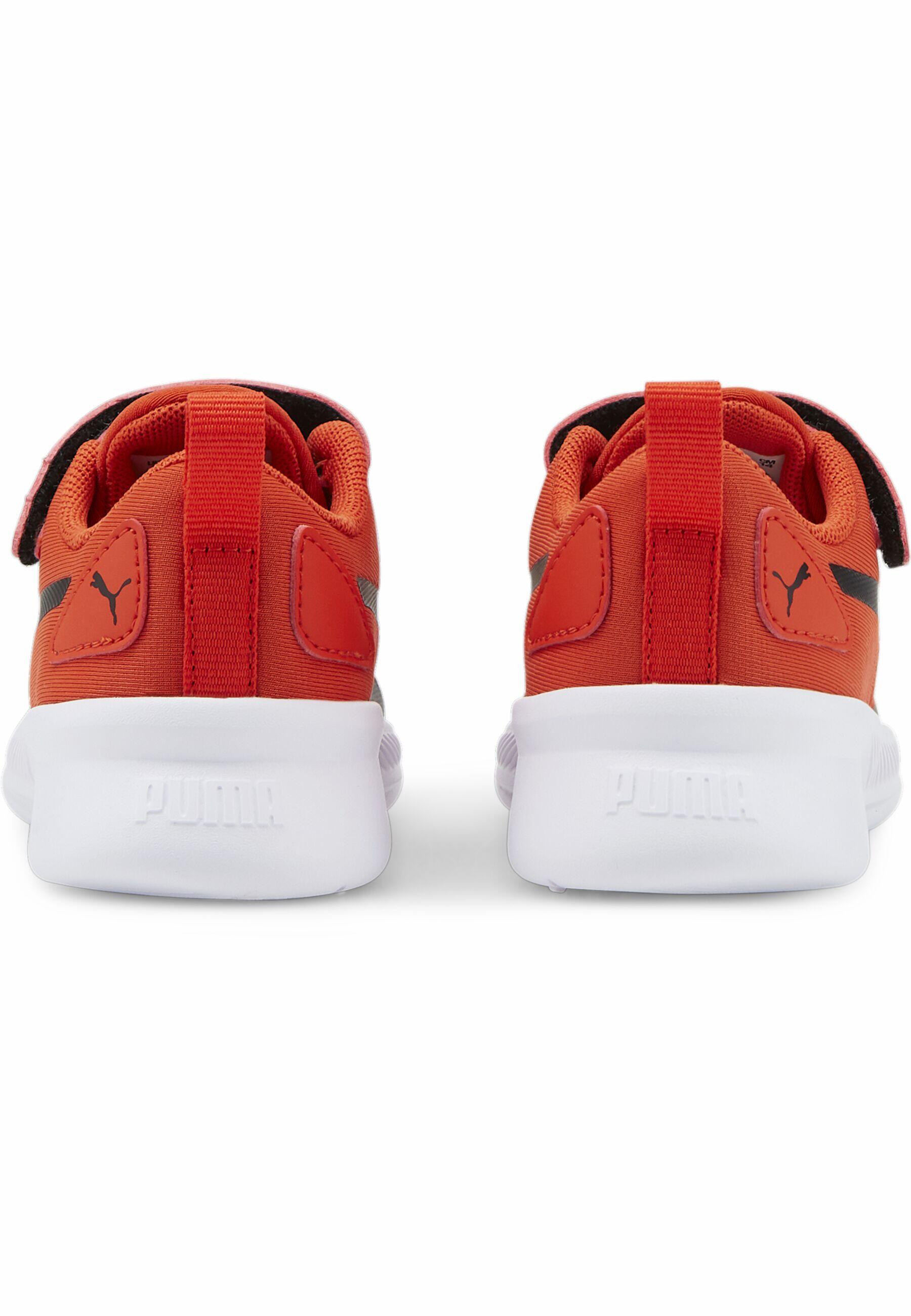 PUMA Flyer Runner sportschoenen voor baby's PUMA Warm Earth Black Red