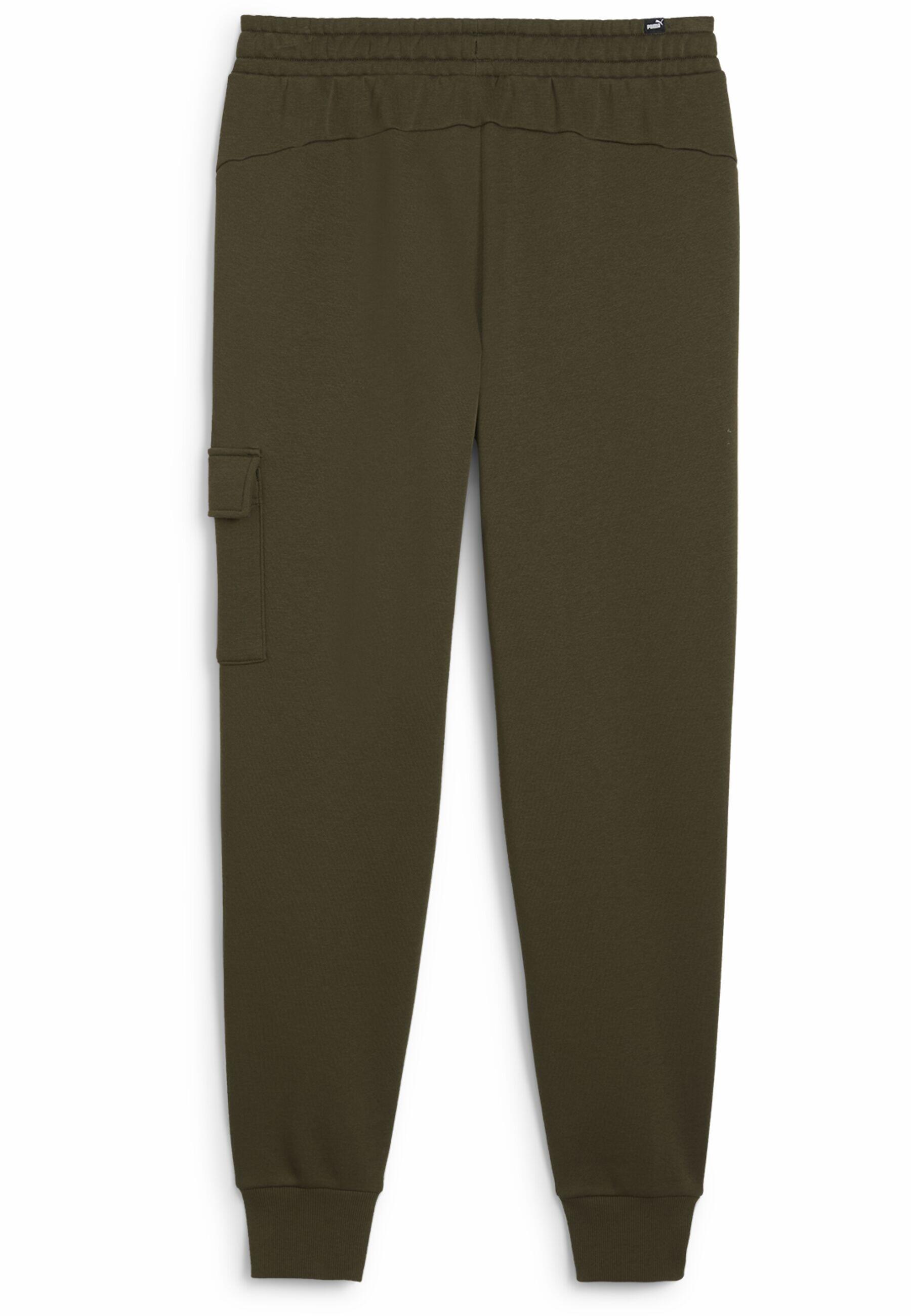 Pantaloni Cargo Essentials da uomo PUMA Dark Olive Green 3/7