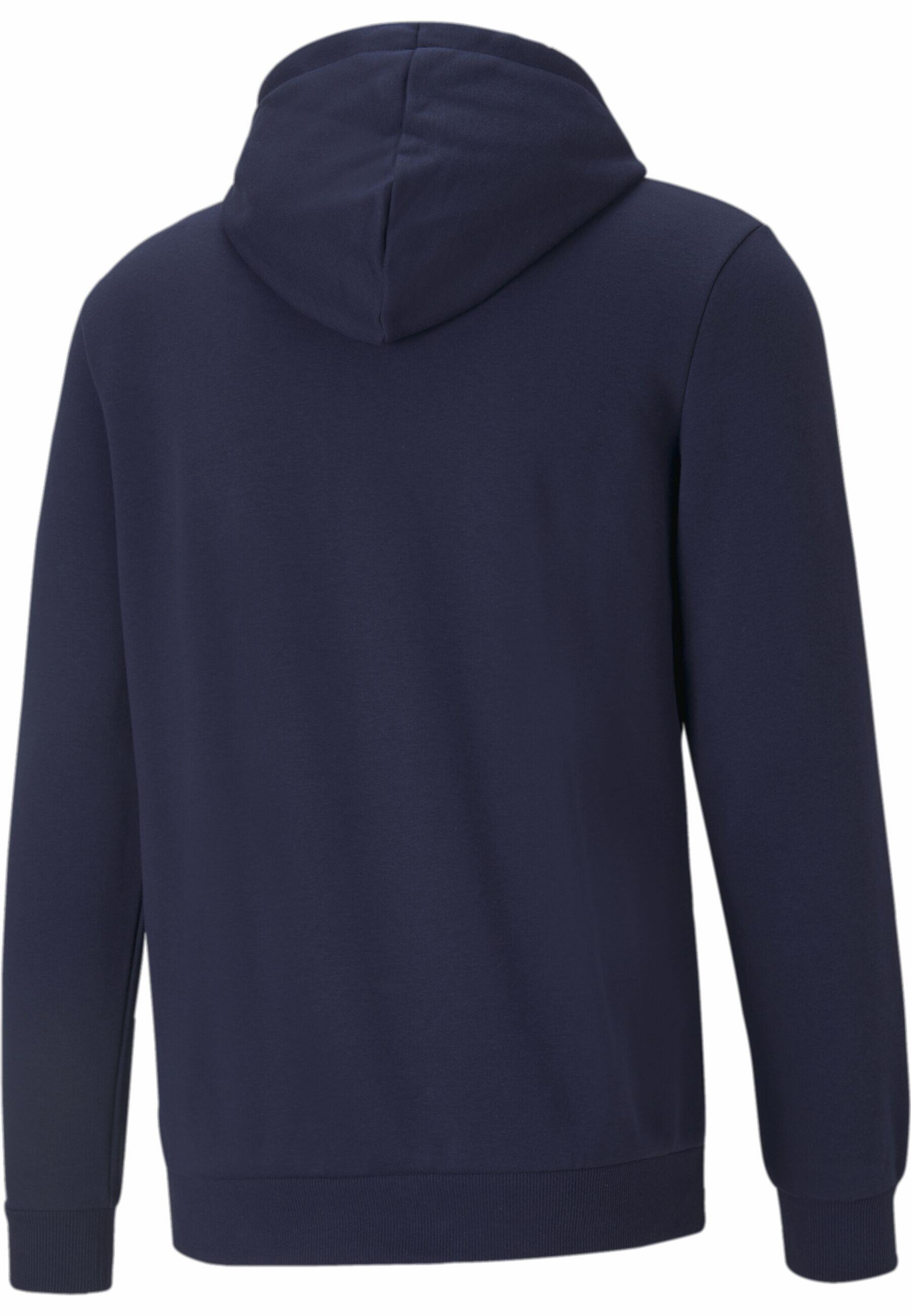 Hoodie à gros logo Essentials+ Homme PUMA Peacoat Blue 2/5