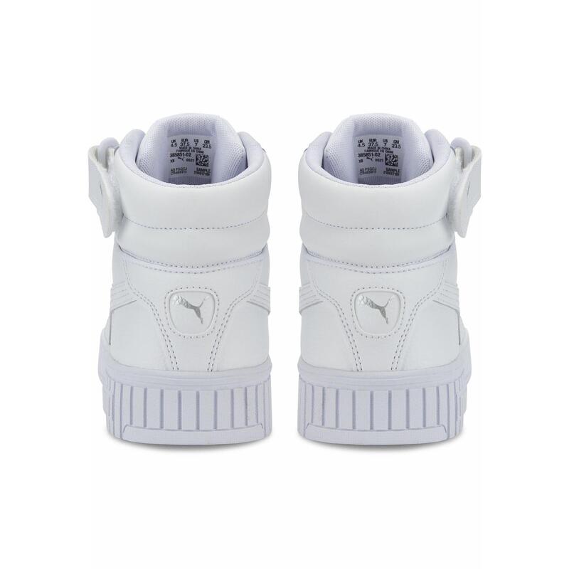 Damskie sneakersy Carina 2.0 Mid PUMA White Silver Gray