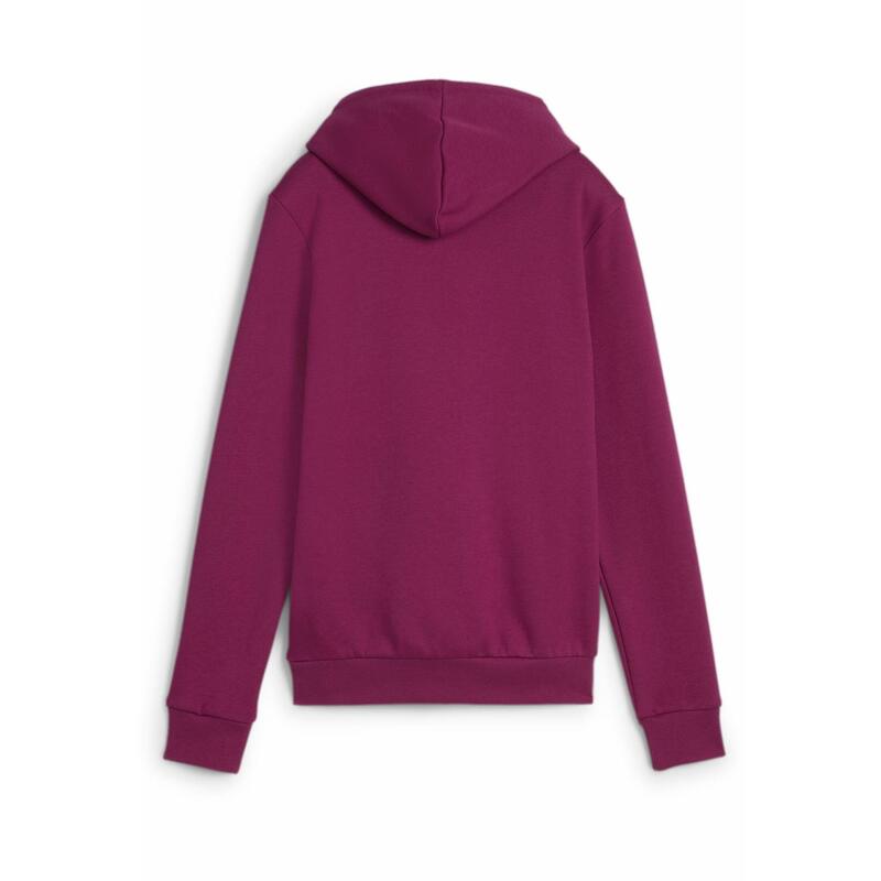 Dámská mikina s kapucí Essentials Logo FL PUMA Magenta Gleam Pink