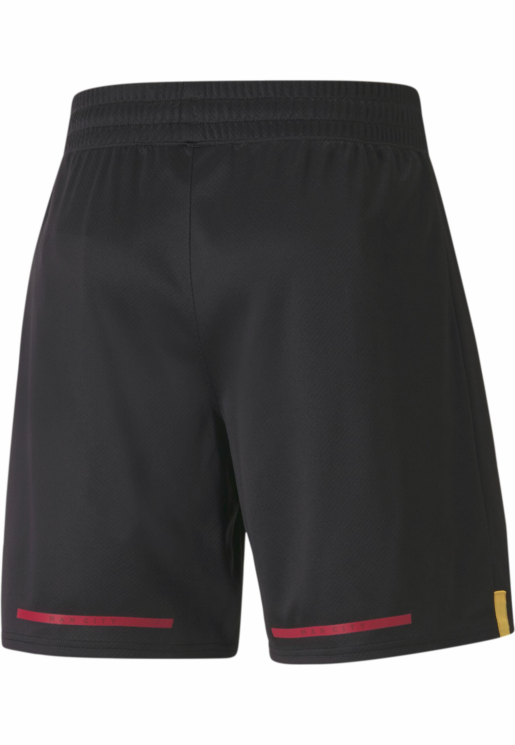 Short Manchester City F.C. 22/23 Replica Homme PUMA Black Tango Red 4/7
