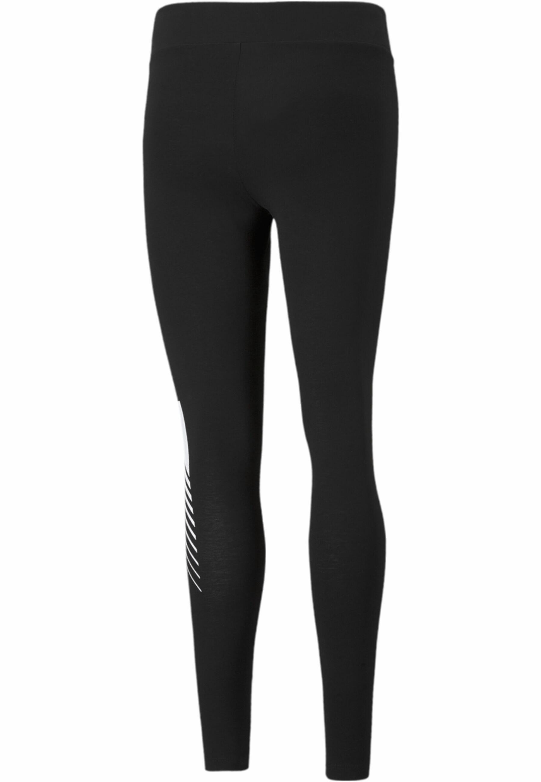 Essentials Graphic Leggings Damen PUMA Black 2/7
