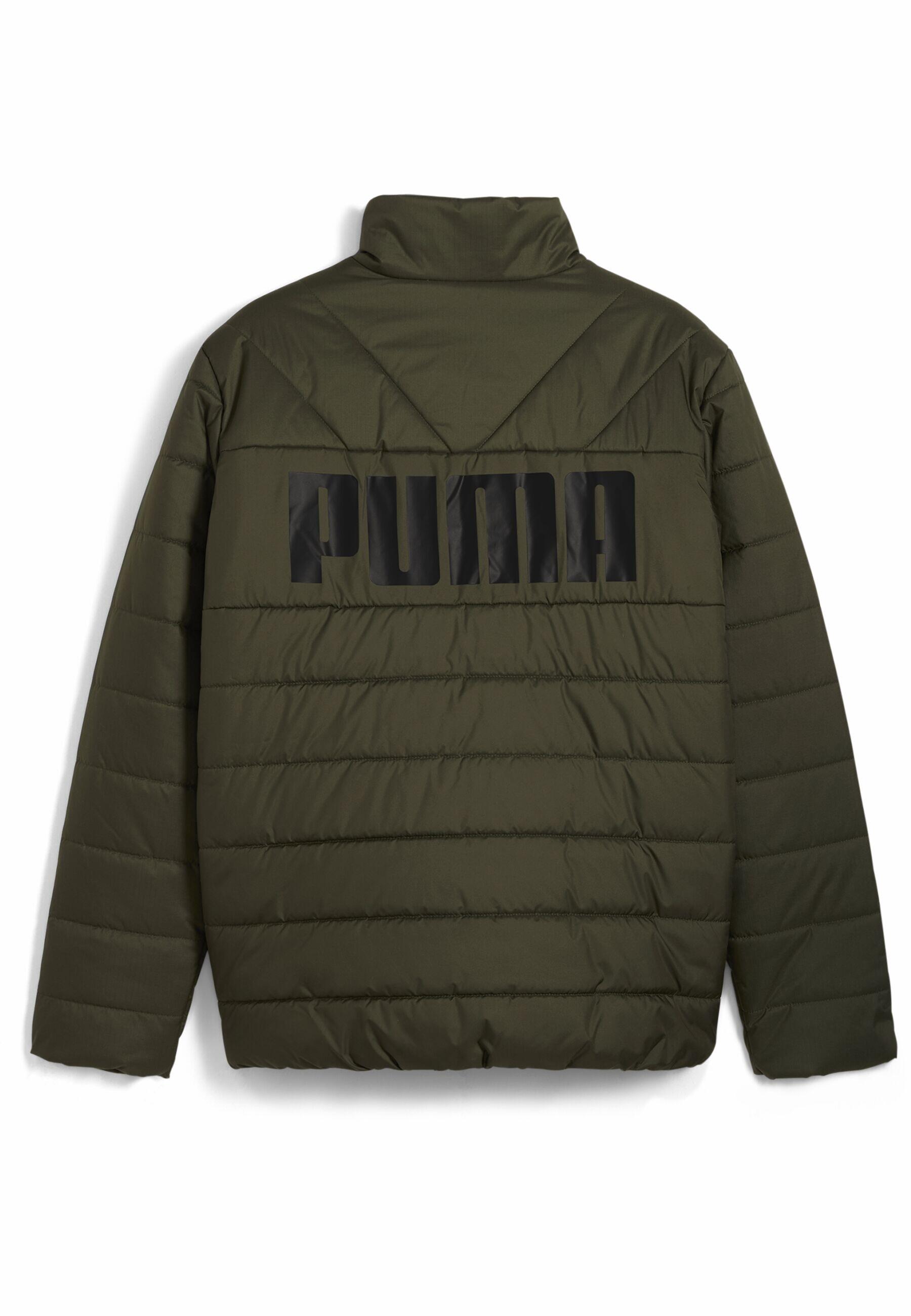 Essentials+ Wattierte Jacke Herren PUMA Dark Olive Green 3/8