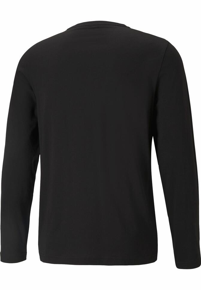 Męska koszulka z długim rękawem Essentials PUMA Black