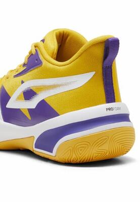Zapatillas de baloncesto Genetics PUMA Yellow Sizzle White